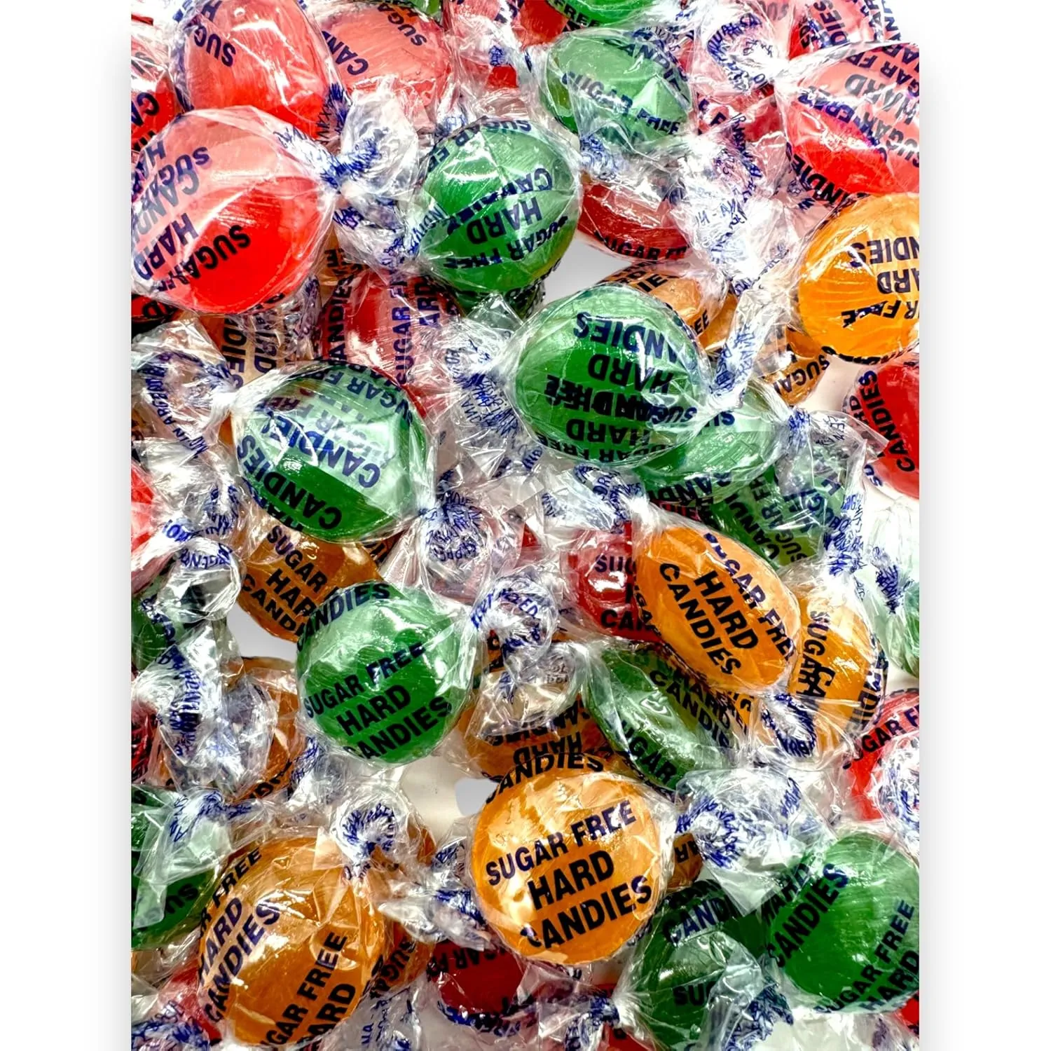 Arcor Sugar Free Assorted Fruit Flavors Gourmet Hard Candy-Keto Friendly- Premium Quality 1.5 lbs, Delicious Taste Individually Wrapped Fruit Flavors Hard Candy-Ideal Diabetic & Gluten Free(24 oz)