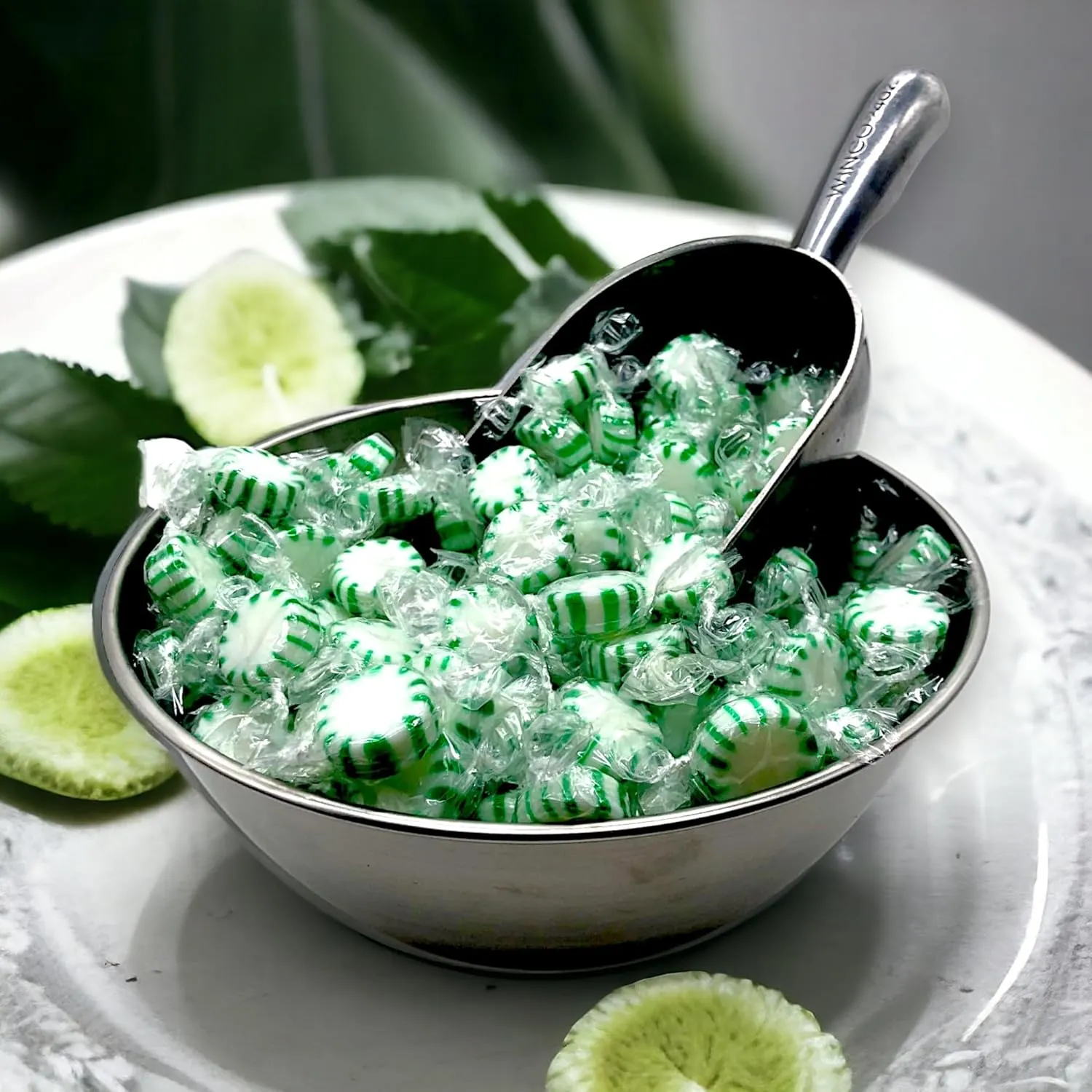 Arcor Sugar Free Spearmint Starlight Gourmet Hard Candy - Keto Friendly, 1.5 lbs Cool Refreshing Mints Individually Wrapped - Ideal Diabetic Candy, Gluten Free(24 oz)