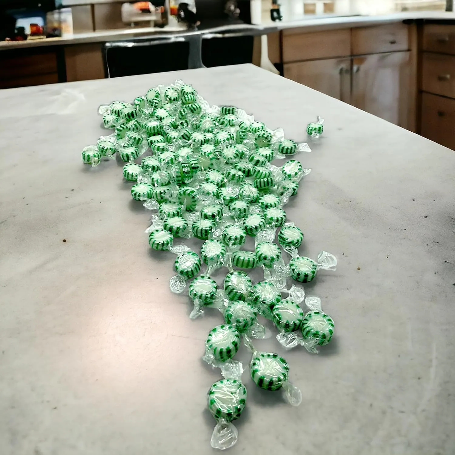 Arcor Sugar Free Spearmint Starlight Gourmet Hard Candy - Keto Friendly, 1.5 lbs Cool Refreshing Mints Individually Wrapped - Ideal Diabetic Candy, Gluten Free(24 oz)