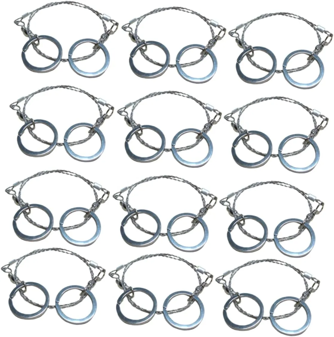 ARTIBETTER 12Pcs Portable Survival for Camping Hiking Outdoor Activities Lightweight Durable Essential Gear for Emergency Situations