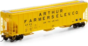 Athearn HO RTR FMC 4700 Covered Hopper AFEX #113 ATH81578 HO Rolling Stock