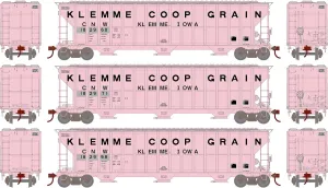 Athearn HO RTR FMC 4700 Covered Hopper C&NW 3 ATH81585 HO Rolling Stock