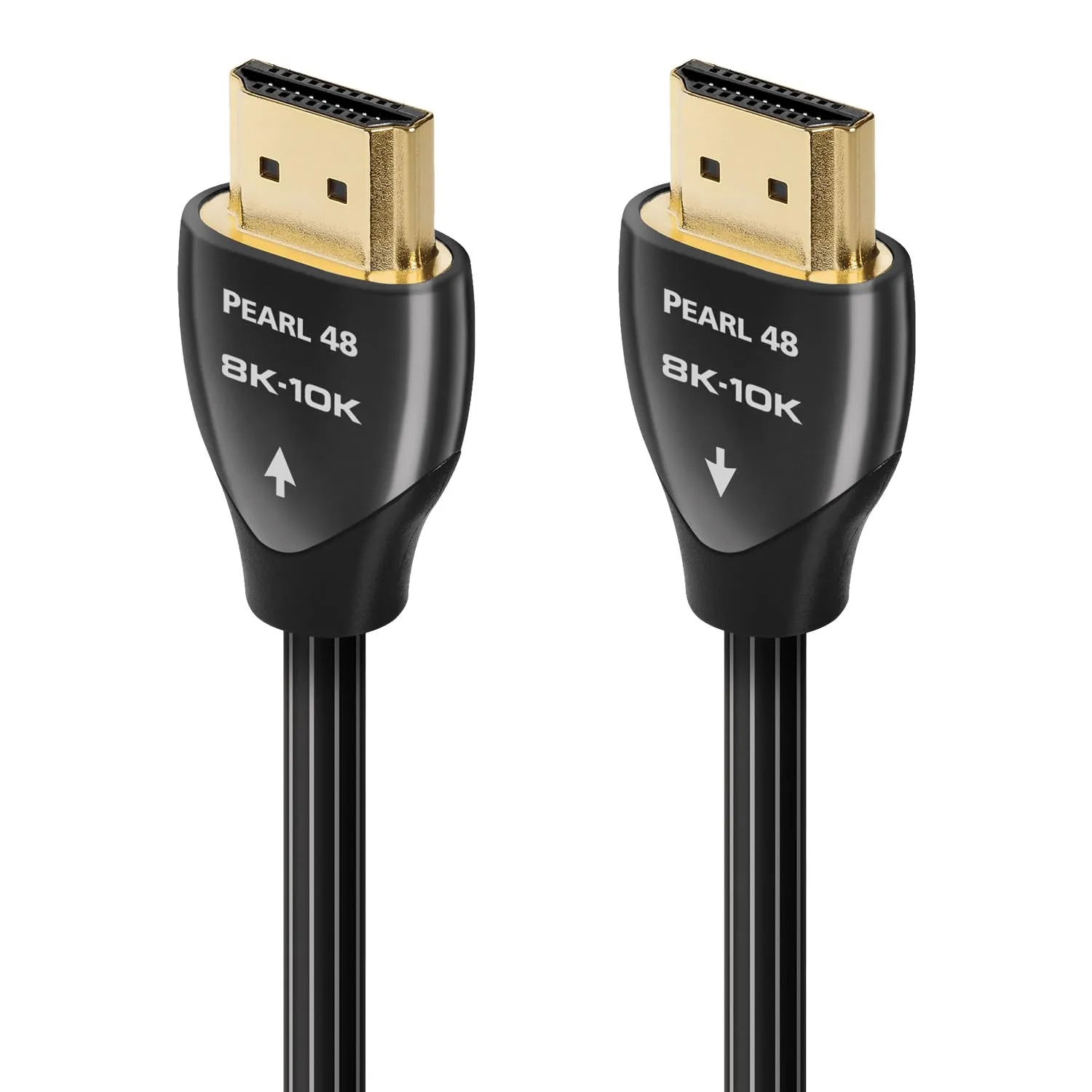 AudioQuest Pearl 48 2.1 HDMI Cable - 8K/10K Ultra HD, Gaming, High-Speed, 48Gbps, HDR, eARC - 2.25m
