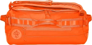 Baboon to the Moon Mini Duffle Bag – Small Gym Bag, Travel Duffel Bags for Women and Men, Duffle Bag for Travel, Backpack, Overnight Bag (Orange)