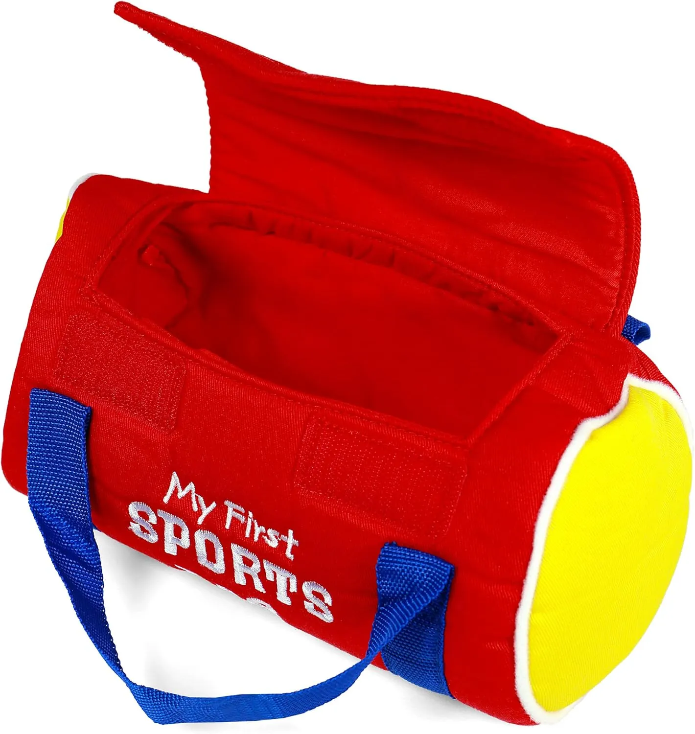 Baby GUND My First Sports Bag Stuffed Plush Playset, Baby Gift Toys for Boys and Girls Ages 1 & Up, 5 Piece, 8"