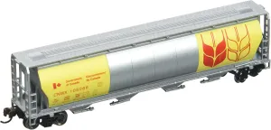 Bachmann Industries Inc. Canadian 4-Bay Cylindrical Grain Hopper Government of Canada - N Scale