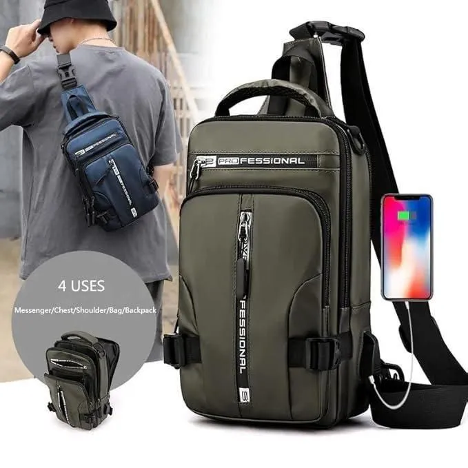 Bag Budget-conscious Sling Port with Effective communication Charging USB