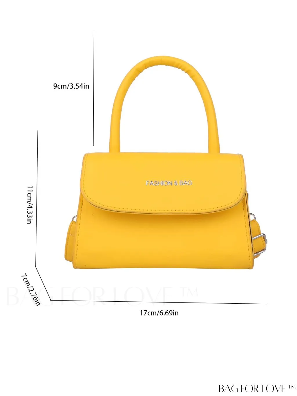 BagForLove - Compact Square Flip Bag - Stylish Summer Essential