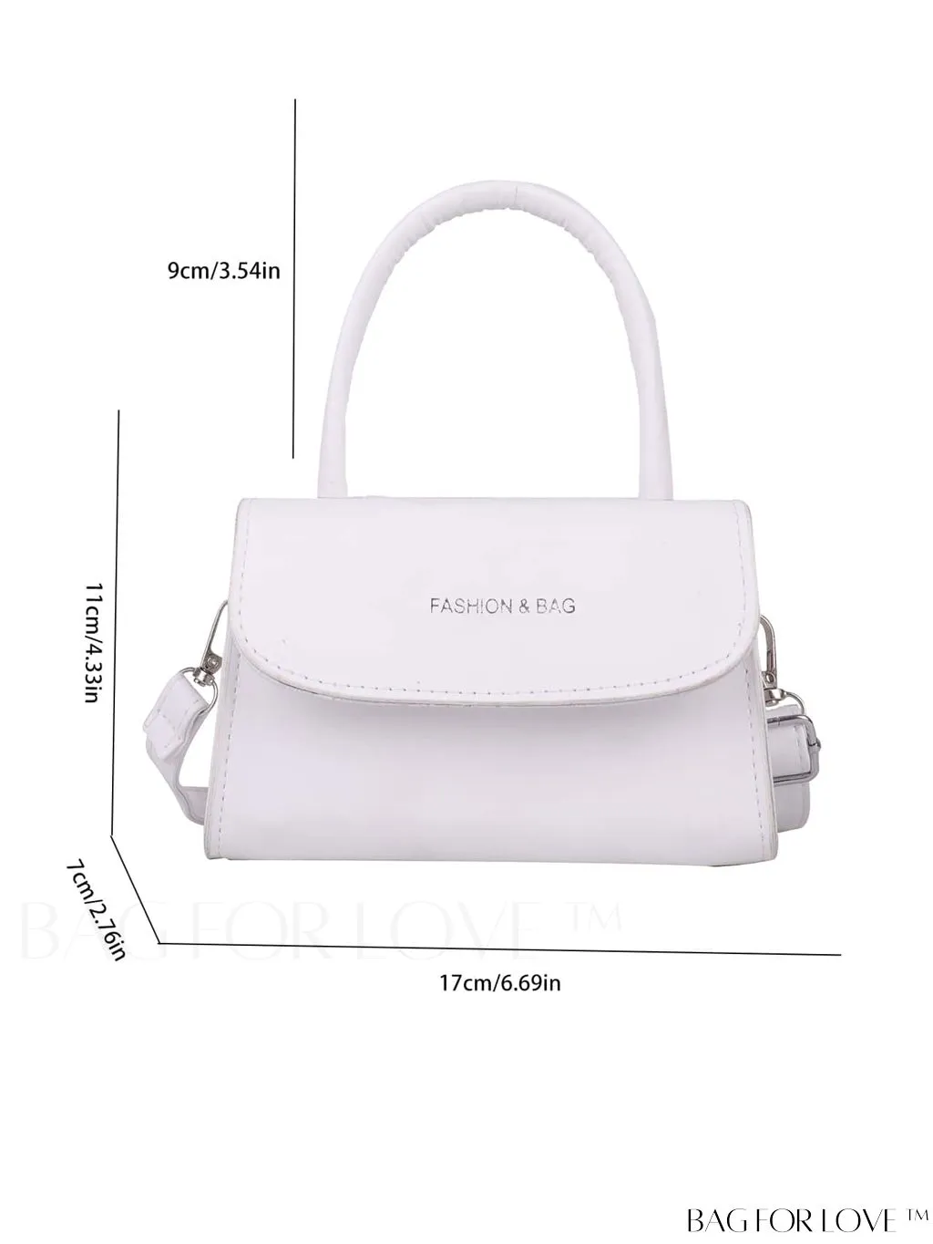 BagForLove - Compact Square Flip Bag - Stylish Summer Essential