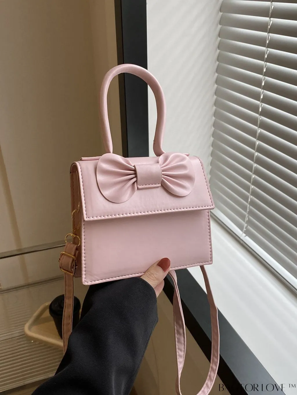 BagForLove - Stylish Mini Flip-over Square Bag with Butterfly Detail - New Arrival for Women