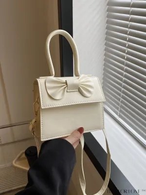 BagForLove - Stylish Mini Flip-over Square Bag with Butterfly Detail - New Arrival for Women
