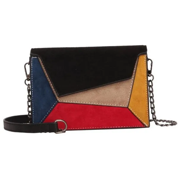Bags Real-time Strap Yogodlns Messenger Bag Bag Patchwork Retro criss-cross Women Flap Small Chain Budget-conscious Crossbody Matte for Bags Lady Shoulder
