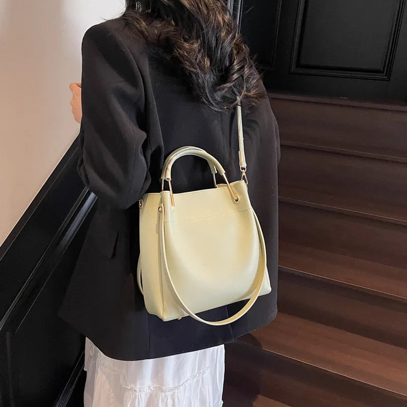 Bags Shoulder Simple Crossbody Lightweight Bag All-match Portable Bucket Encrypted