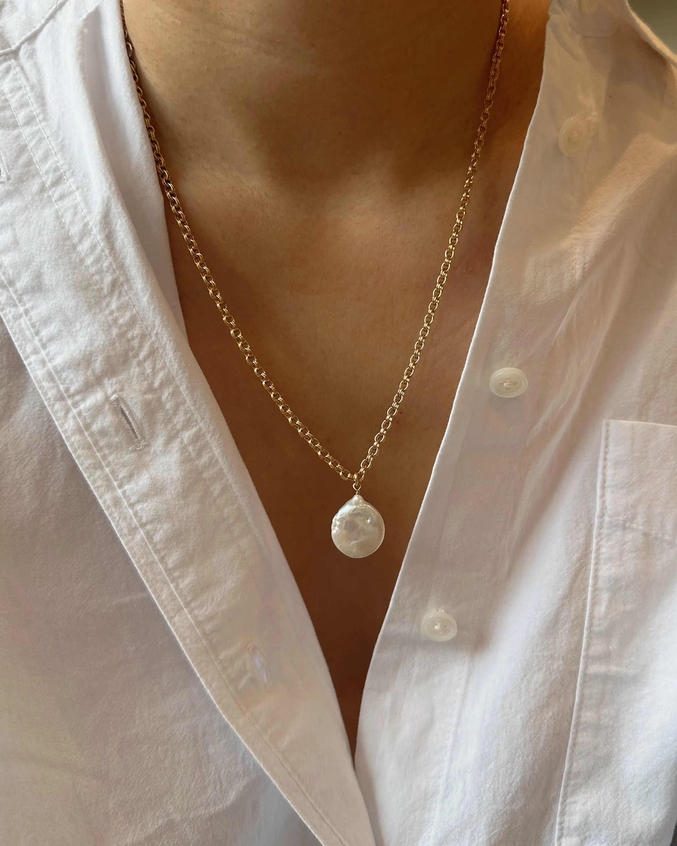 Baroque Pearl Necklace