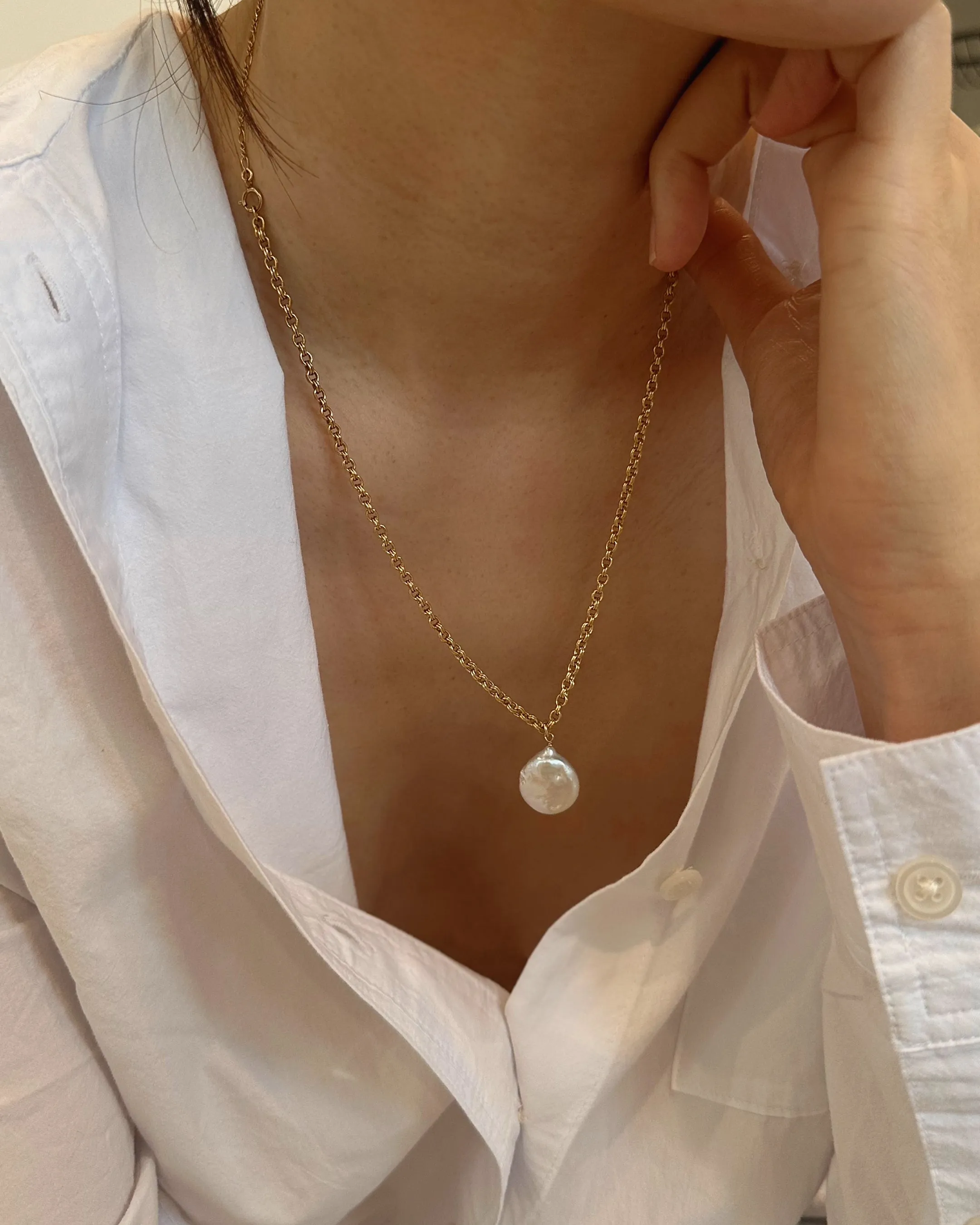 Baroque Pearl Necklace