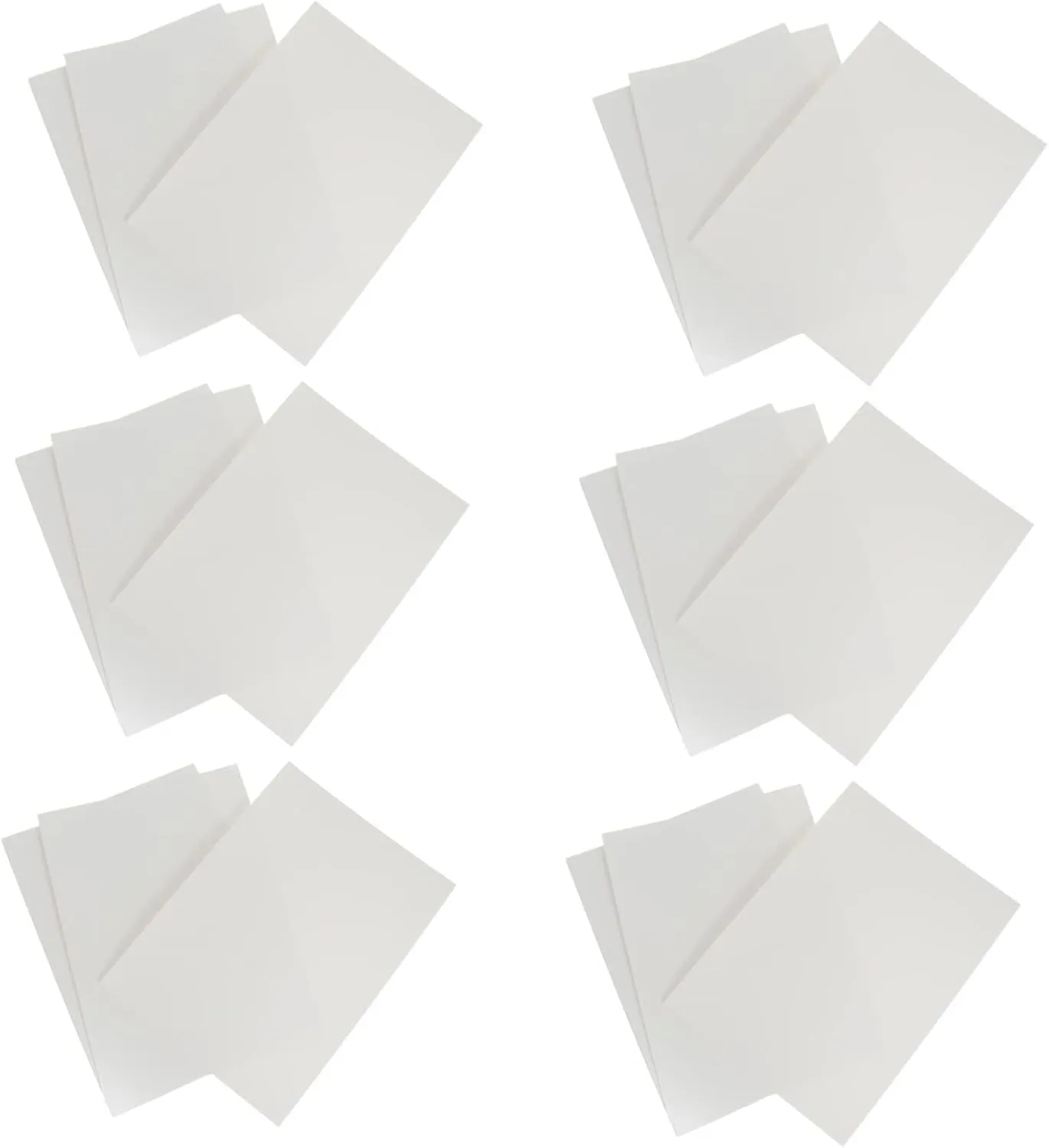 Beatifufu 20sheets Watercolor Paper Texture for Painting Drawing for Students and Professional Artists and Smooth