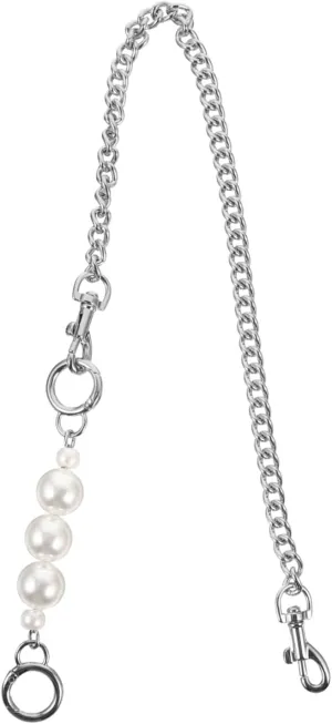 BELLIFFY Pearl Strand Accessories DIY Bag Chain Metal Chain for Handbags Replacement