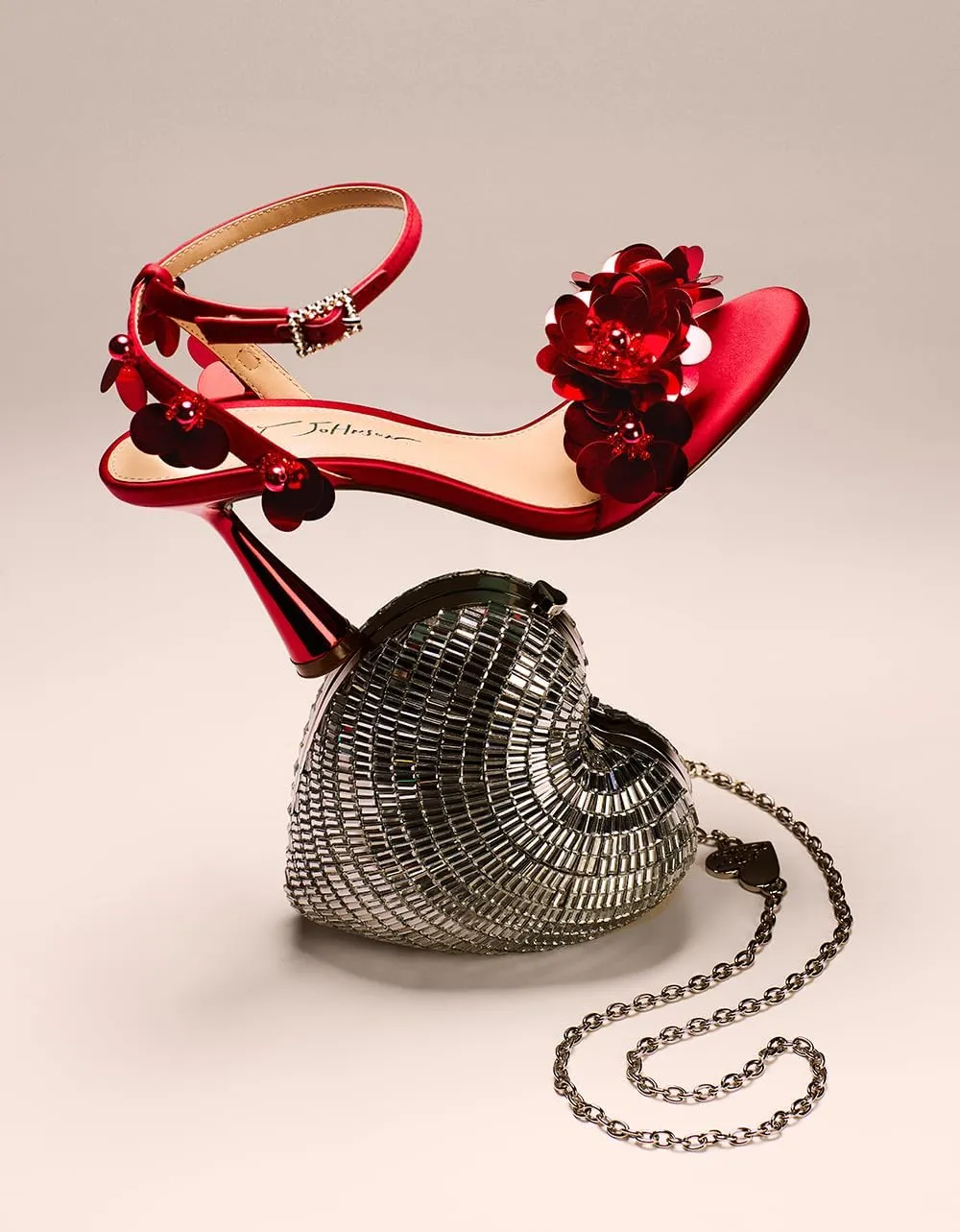 Betsey Johnson Stole My Heart Clutch/Crossbody