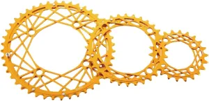 Bicycle Lightweight Chainring Cob Web Series K-Type Road 58T/130 Gold 265609