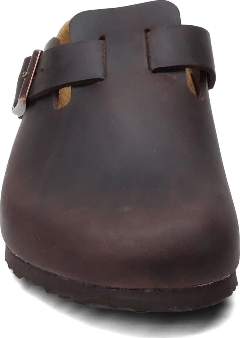 Birkenstock Boston Suede Clogs