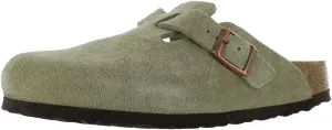Birkenstock Unisex-Adult Boston Bosten Super-Runner Work Shoes Natural Leather Black Size 36-Normal Footbed, 10