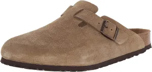 Birkenstock Unisex-Adult Boston Bosten Super-Runner Work Shoes Natural Leather Black Size 36-Normal Footbed, 10