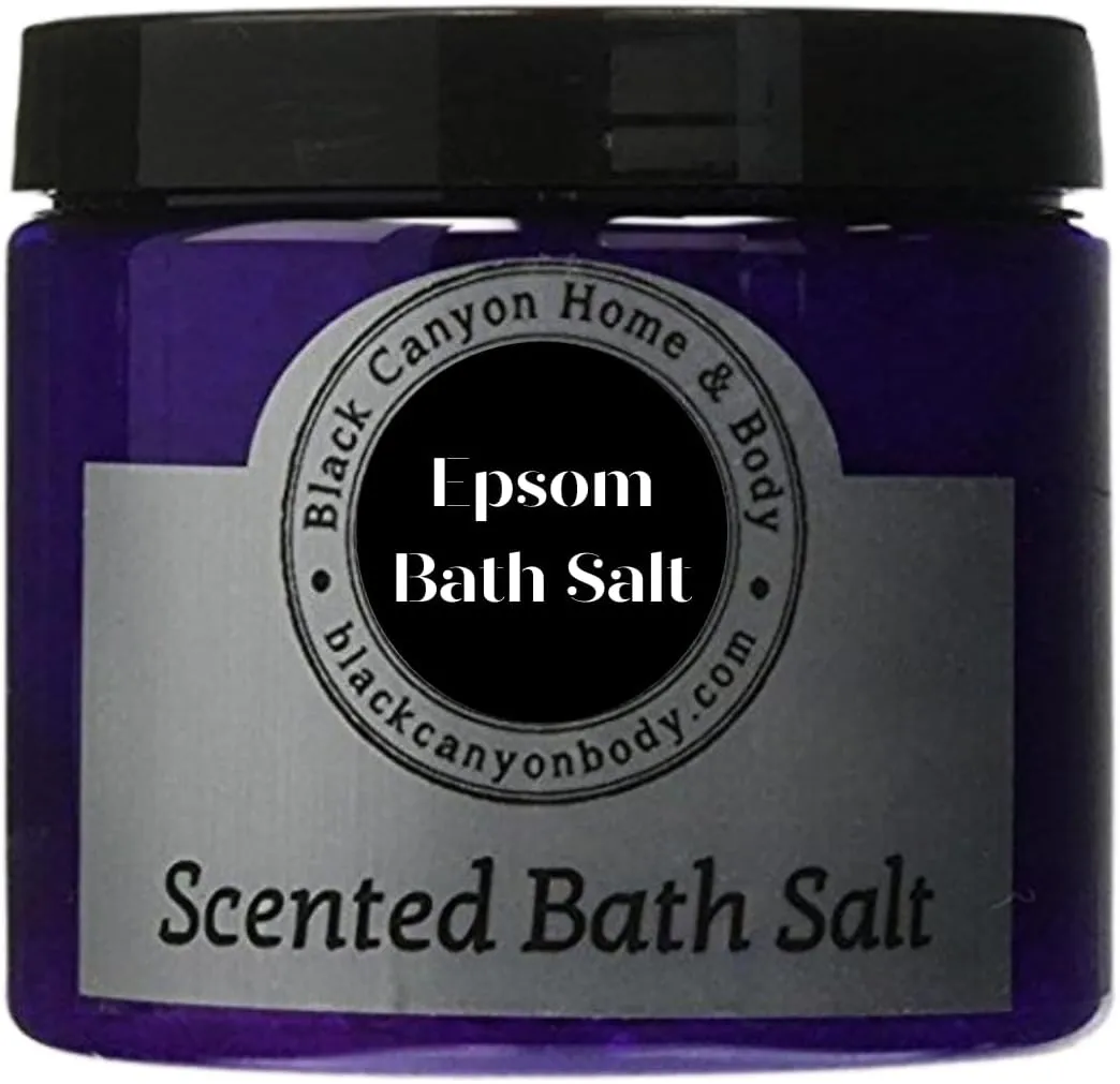 Black Canyon Christmas Candy Cane Scented Epsom Salt Bath Soak, 16 Oz