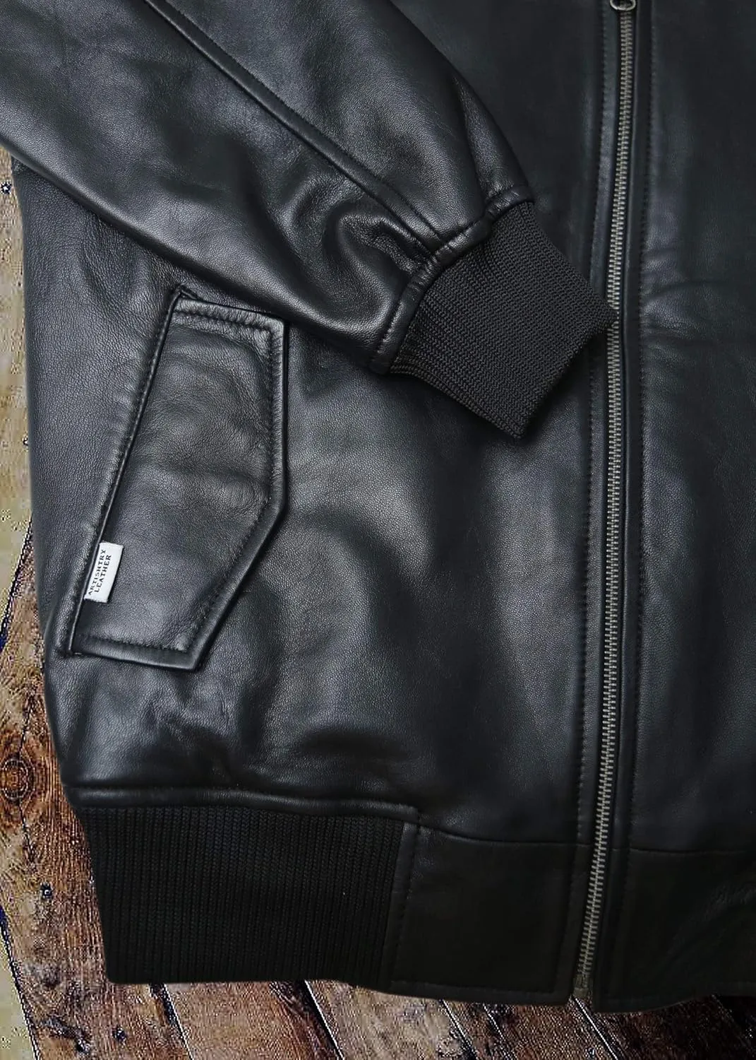 Black Casual Real Leather Jacket for Mens | Genuine Lambskin Motorcycle Biker Jackets