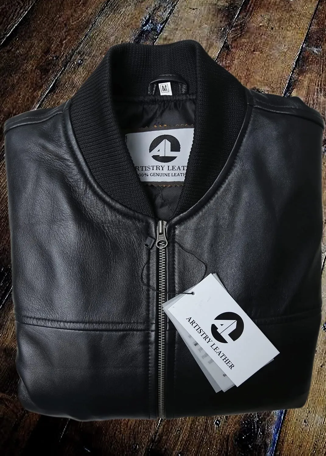 Black Casual Real Leather Jacket for Mens | Genuine Lambskin Motorcycle Biker Jackets