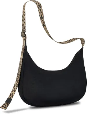 Black Crossbody Bags for Women, Sling Crossbody Bag for Women and Men Lightweight Gym Travel Gift Mommy Bag