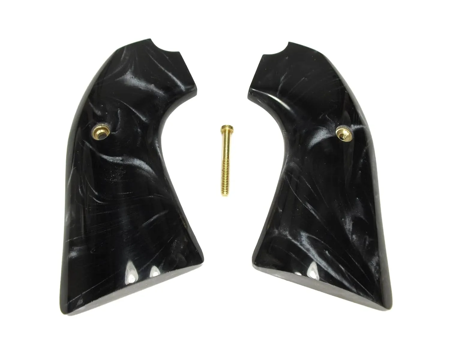 Black Pearl Ruger Bisley Grips