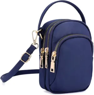 Blostirno Women's Small Crossbody Bags Purses Mini Shoulder Cell Phone Wallet Handbag Purse