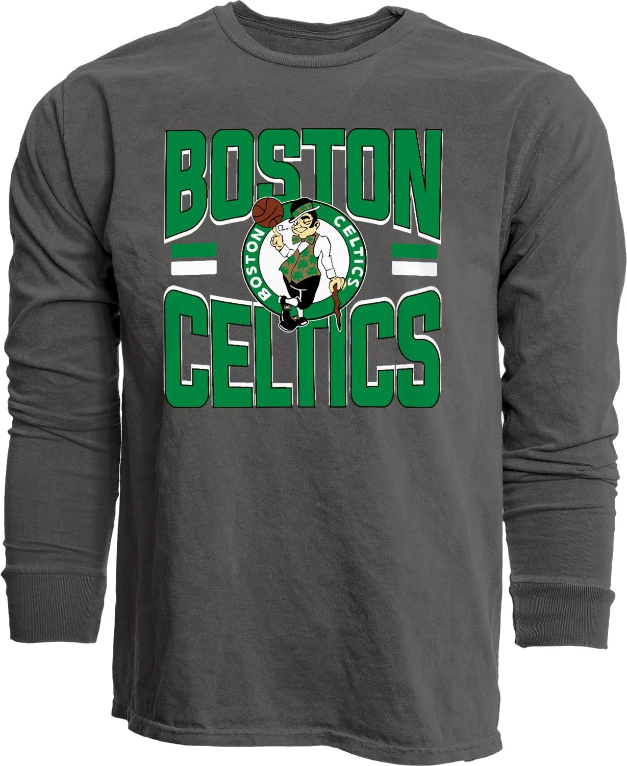 Blue 84 NBA Officially Licensed Long Sleeve T-Shirt Ringspun Bold Black