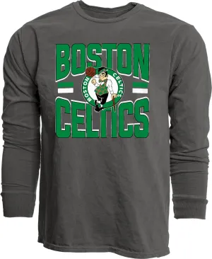 Blue 84 NBA Officially Licensed Long Sleeve T-Shirt Ringspun Bold Black