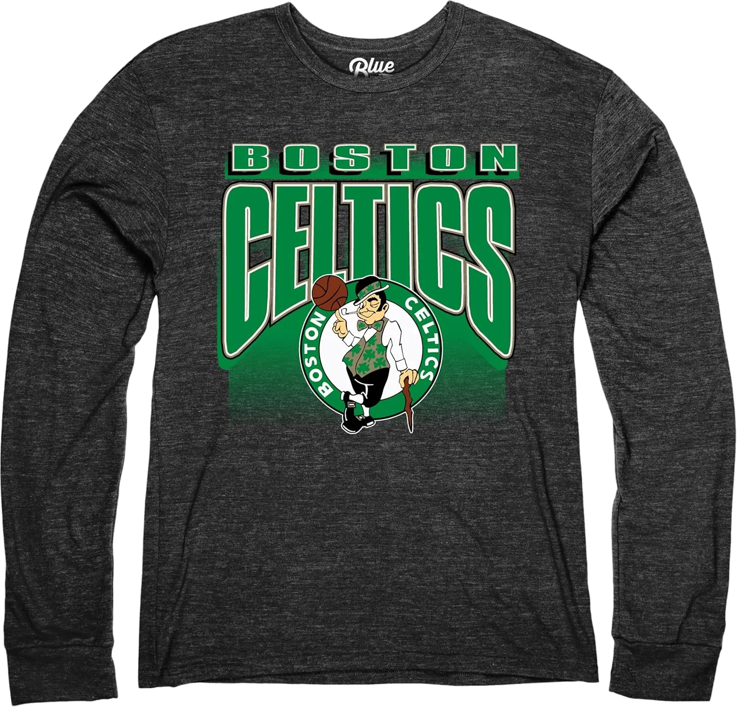 Blue 84 NBA Officially Licensed Tri-Blend Long Sleeve T-Shirt Starters Black