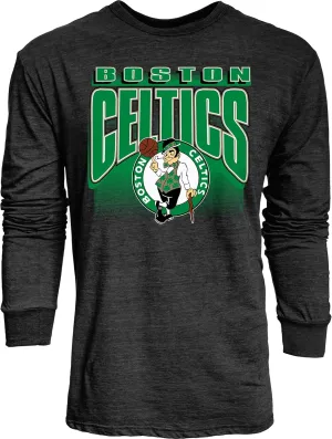 Blue 84 NBA Officially Licensed Tri-Blend Long Sleeve T-Shirt Starters Black