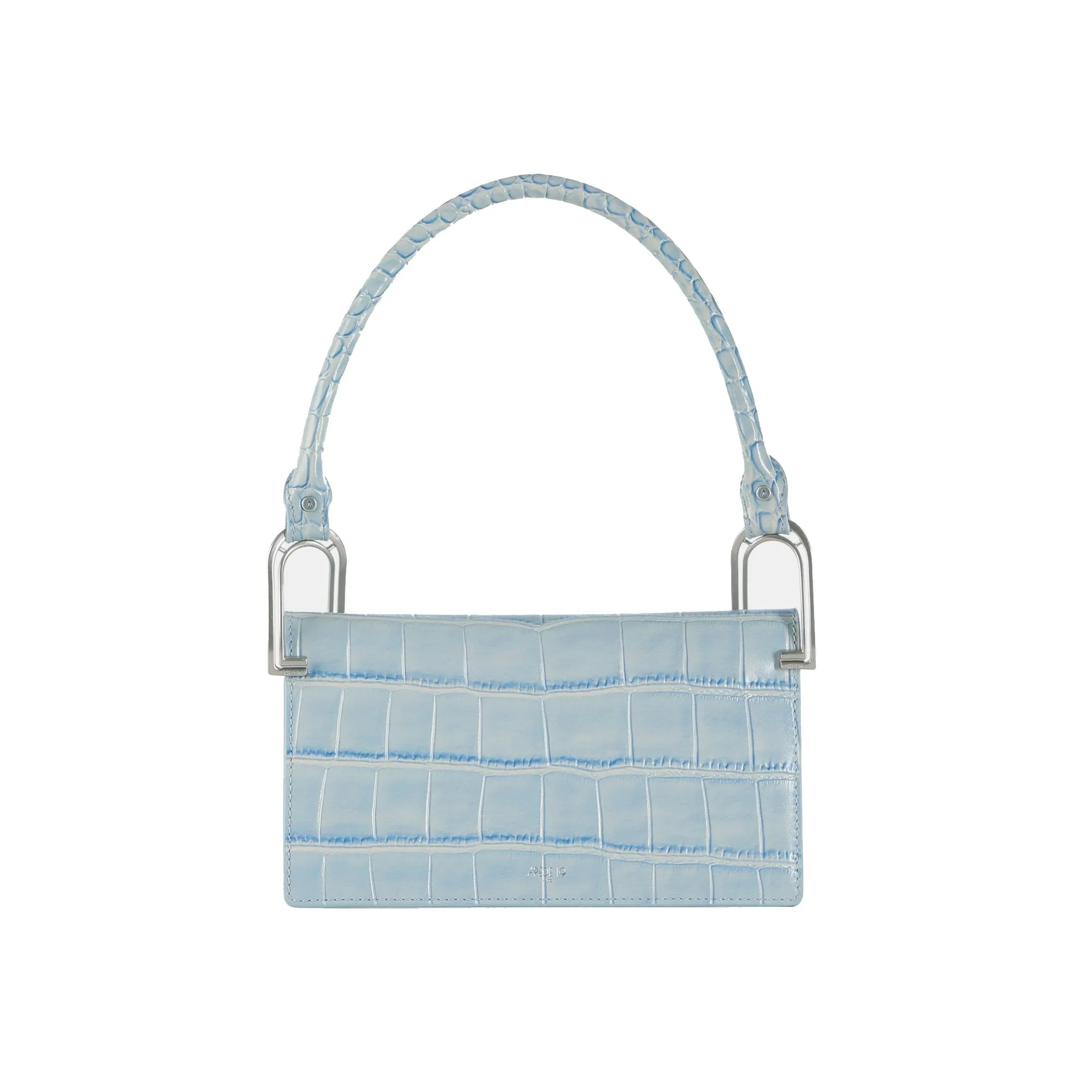 Blue Croc Deco Line Shoulder Bag