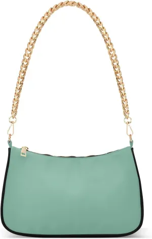 Blue Shoulder Bag for Women Small Purse Fashion Chain Purse Mini Purse with Chain Strap for Women Girlfriend