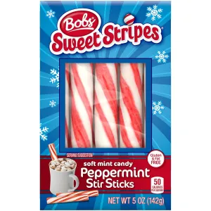 Bob's Sweet Stripes Soft Peppermint Candy (Pack of 8)
