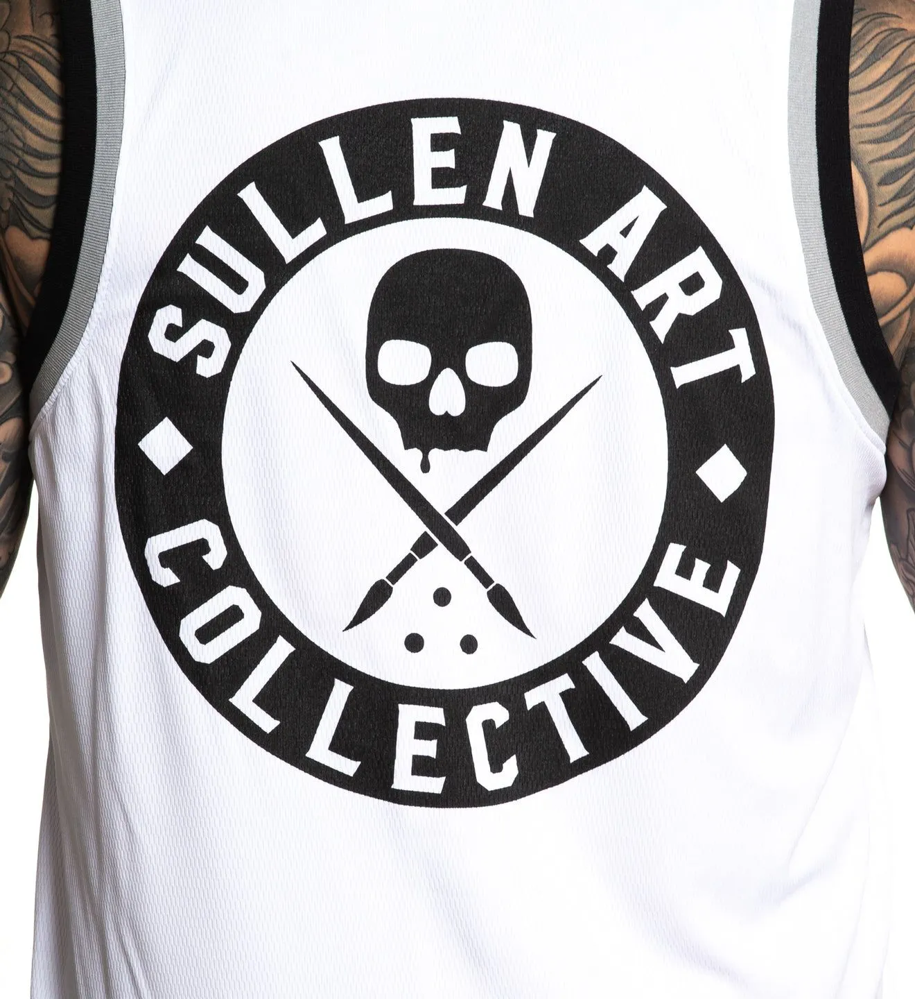 BOH Jersey Tank - White