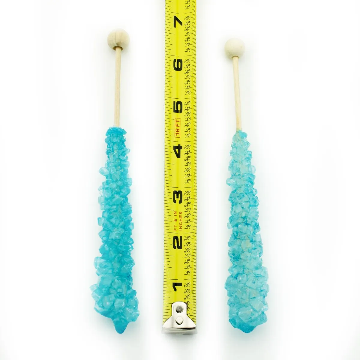 Boone's Mill | Rock Crystal Candy Sticks | Blue Blueberry | 36 Sticks