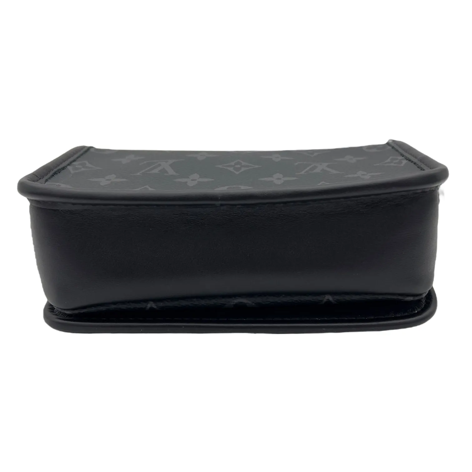 Bosphore Wearable wallet Eclipse Crossbody Bag in Monogram Coated Canvas, black hardware