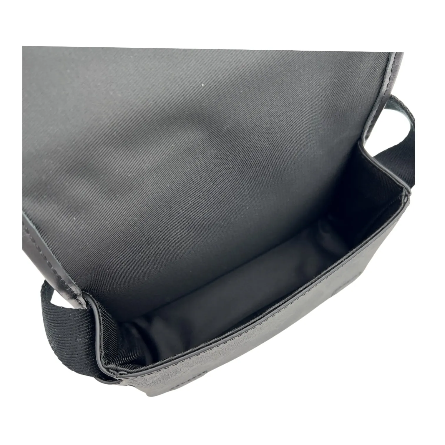 Bosphore Wearable wallet Eclipse Crossbody Bag in Monogram Coated Canvas, black hardware