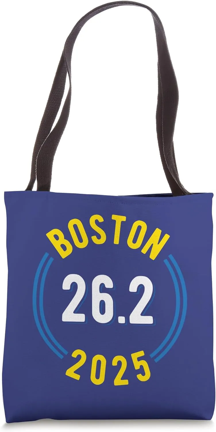 Boston 26.2 2025 Marathon Tote Bag