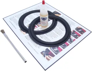 Boston Acoustics 6.5" Speaker Foam Surround Edge Repair Kit - 2 Speaker Kit - Compatible with Boston Acoustics A400, A-40, A-40 Series II, 360, 360 Series II, 362, CR7, HD-9, HD9, HD 9, Many More