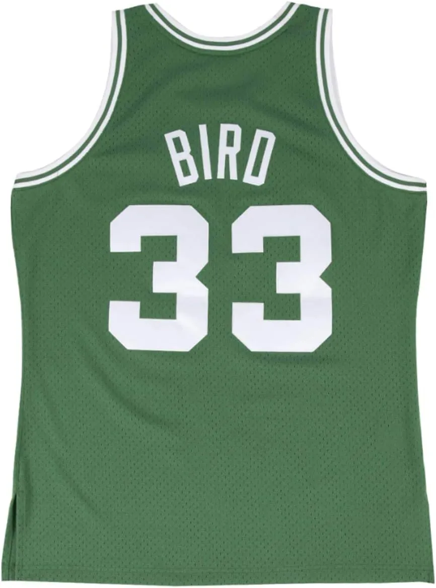 Boston Celtics Larry Bird 1985 Road Men's Swingman Jersey (5X-Large)