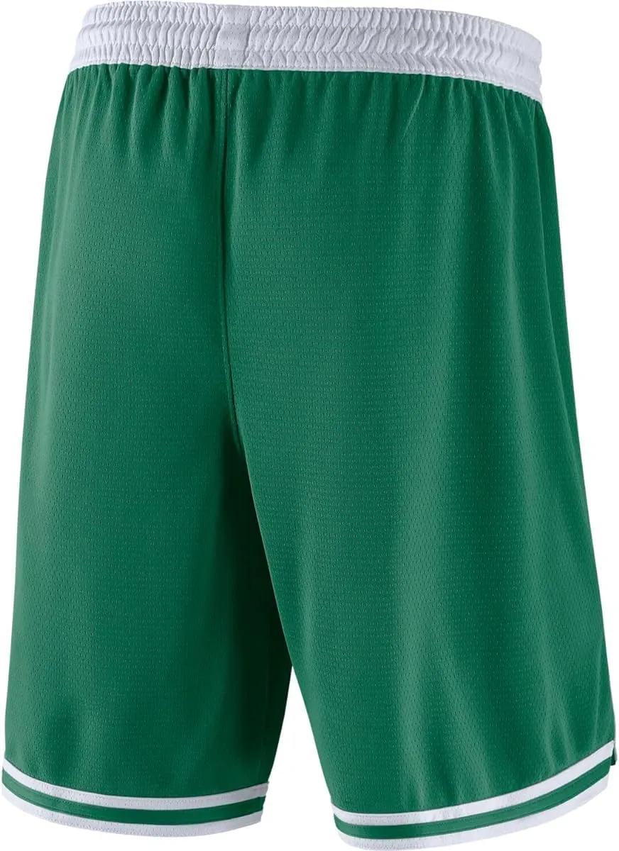 Boston Celtics NBA Kids Youth 8-20 Icon Edition Green On-Court Swingman Performance Shorts