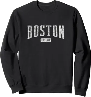 Boston, Est.1630 Sweatshirt - Boston MA Pride sweater
