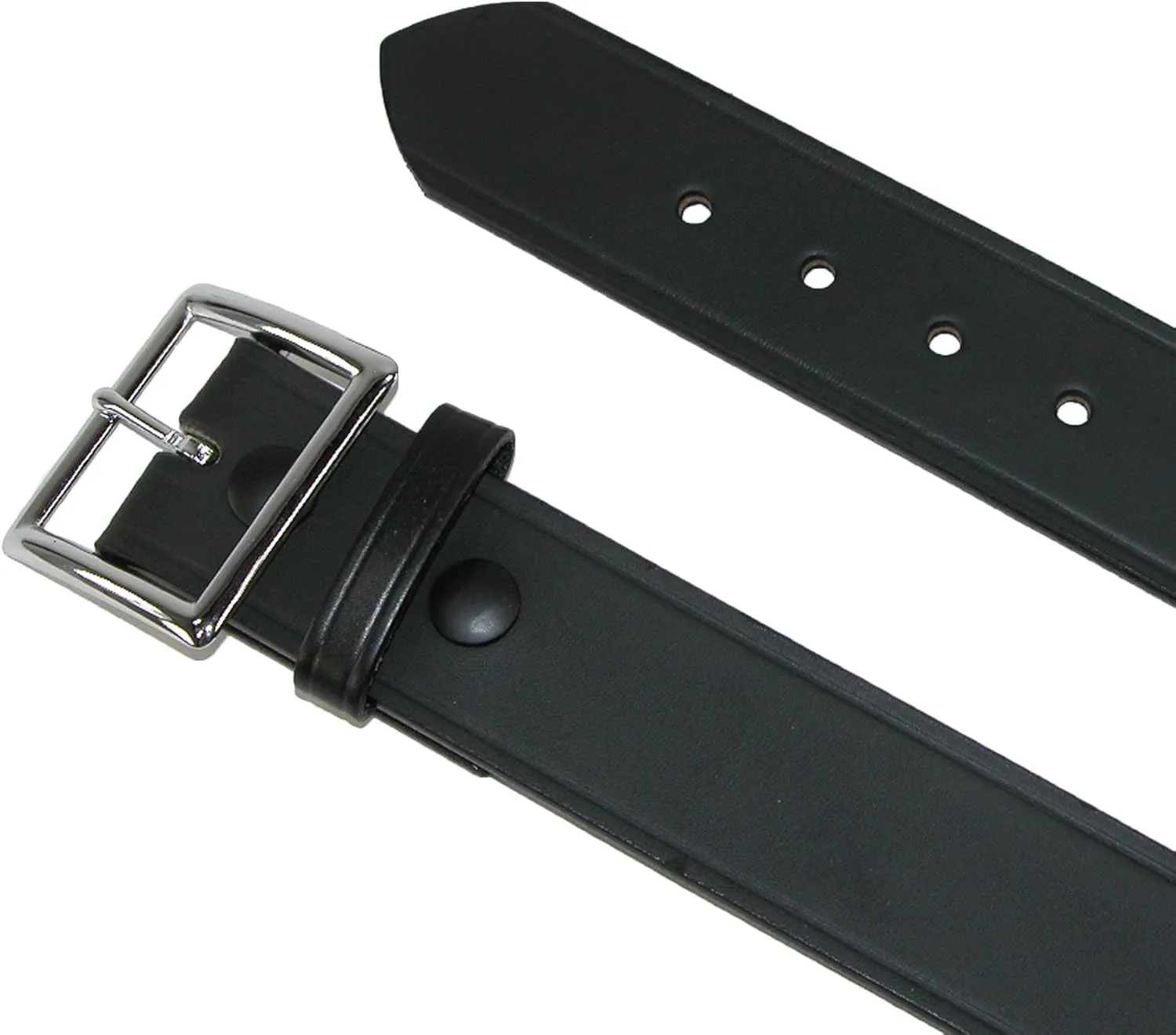 Boston Leather Men's Big & Tall Leather 1 3/4 Inch Garrison Belt