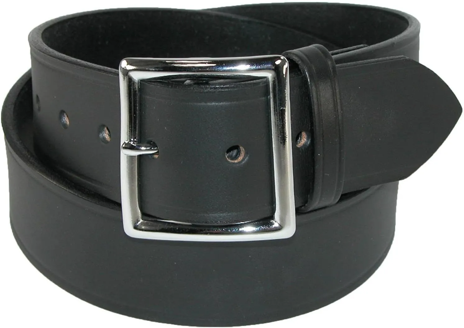 Boston Leather Men's Big & Tall Leather 1 3/4 Inch Garrison Belt